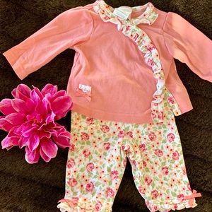 Baby girl matching set